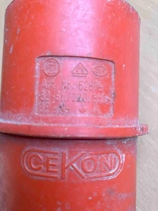 CEKON 32-6h Stecker 3P+N+Erde Art-Nr. 62879 - Bild 1 von 3