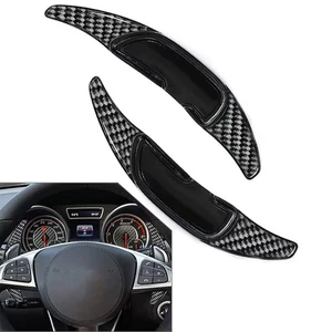 2x Lenkrad-Schaltwippenverlängerung für Mercedes Benz C43 C63 E63 GLC63 - Bild 1 von 9