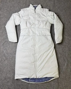 Columbia Disney Frozen 2 Elsa Long Down Jacket Women's Large White Omni-Heat - Picture 1 of 15