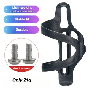 Portabotellas Bicicleta Fibra de Carbono Carga Carretera Montaña MTB Ciclismo Botellas Jaula - Imagen 1 de 22