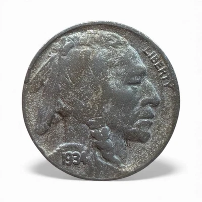 1934 D Buffalo Nickel, FREE SHIPPING, 12/3/25 - Image 1 of 2