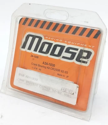 Moose Racing Honda CR250R Crankcase Bearing & Seal Kit 1992-2002 24-1030 - Image 1 of 4