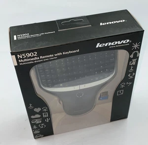 Lenovo Multimedia Remote N5902 Wireless Keyboard, with Dongle. Factory sealed. - Picture 1 of 3