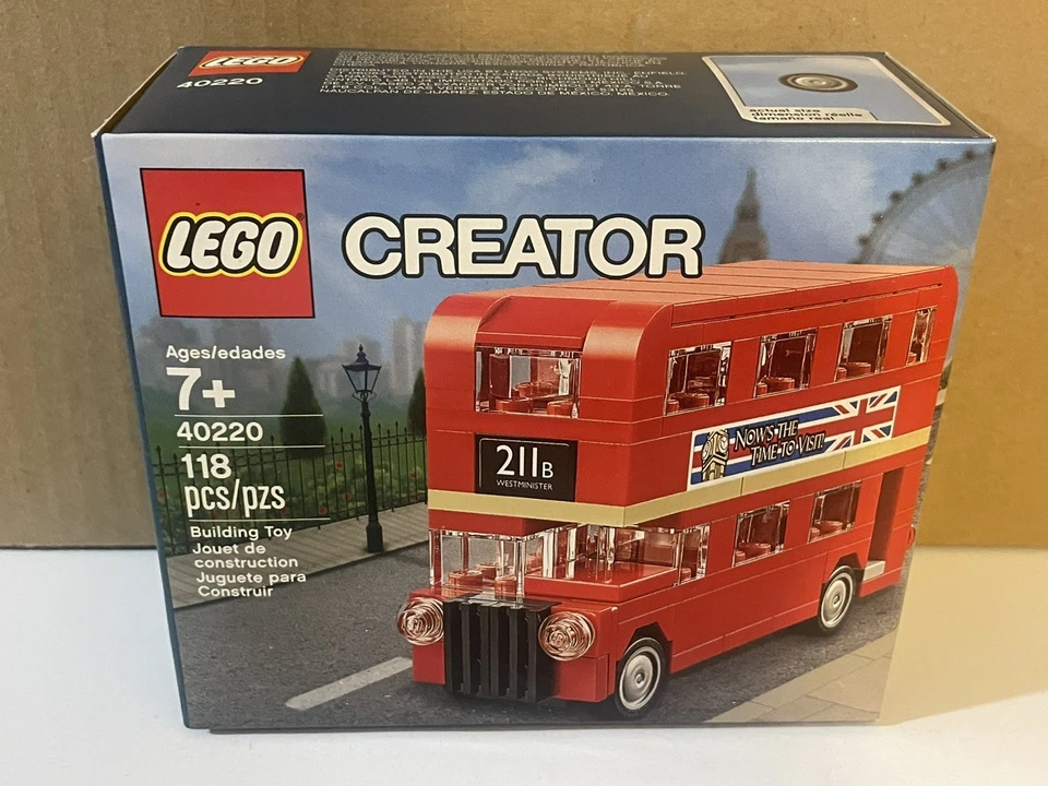 (40220) Lego Creator: London Bus Retired 2016 England Town City New - Image 1 of 1