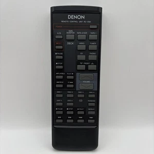 ORIGINAL OEM Denon RC-129A Audio/Video A/V Receiver Remote Control -TESTED! - Picture 1 of 3