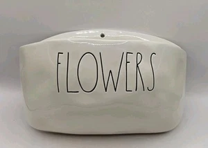 Rae Dunn Flowers Wall Pocket - Picture 1 of 3
