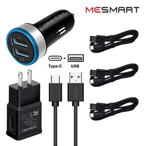 Cargador rápido de pared y coche USB-C de 20 W + cable de 3 pies para Samsung Galaxy S23 S22 S21 S20 - Imagen 1 de 29