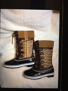 Dream Paris 3M Thinsulate insulation boots women sz 5 water resistant mid calf - Picture 1 of 4