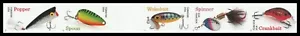 US 5965c Freshwater Fishing Lures imperf NDC gutter strip 5 A2 MNH 2025 - Picture 1 of 1