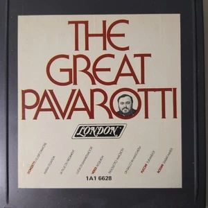 Luciano Pavarotti - The Great Pavarotti 1977 London 8-Track Tape - Imagen 1 de 3