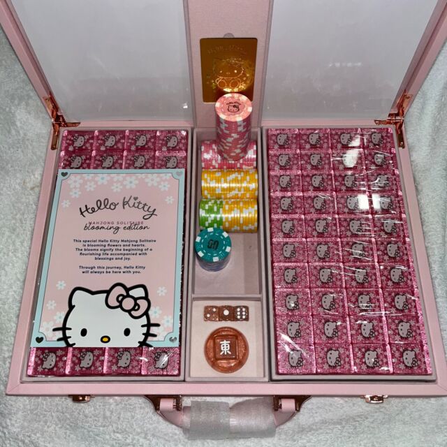 Hello Kitty Limited Edition Sanrio Game Lot Monopoly Scrabble Yahtzee Chess  Rare