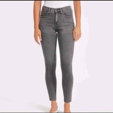 Everlane Women's Gray Mid Rise Cotton Blend Skinny Ankle Denim Jeans Size 24