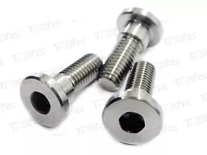 Rotor Bolt Brake Disc Bolt Screw Forged 6AL4V Titanium M8x1.25x23 Hex New 3 pcs - Foto 1 di 3