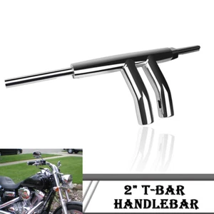 6'' Rise 2" T-Bar Handlebar Fit For Softail Springer FXSTS 1990 - 2001 - Picture 1 of 12