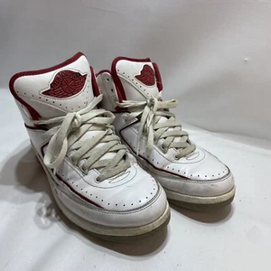 Nike Air Jordan Retro Chicago Home Men Size 8 385475-102 High White Red Shoes - Picture 1 of 7