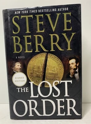The Lost Order by Steve Berry AUTOGRAPHED SIGNED EDITION HC/DJ 1st/1st LIKE NEW - Image 1 of 4