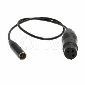 Audio Cable XLR 3-pin to Mini XLR 3 Pin for Blackmagic Pocket Cinema 4K 6K - Picture 1 of 4