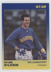 1989 Star Williamsport Bills Mark Razook #17