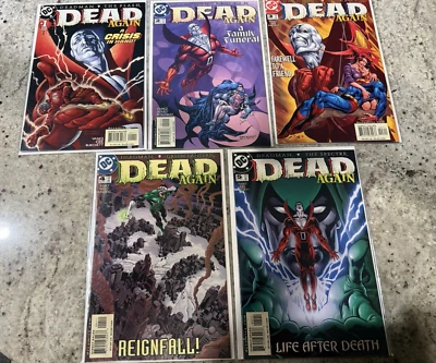 DEADMAN DEAD AGAIN #1-5 VF-Fine (DC 2001) Complete Series BATMAN Superman & More - Image 1 of 4