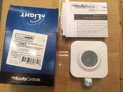 SENORSWITCH SensorSwitch nLight nCMB-6 Fixture Mount Passive Infrared HighBay 360 Deg Sensor