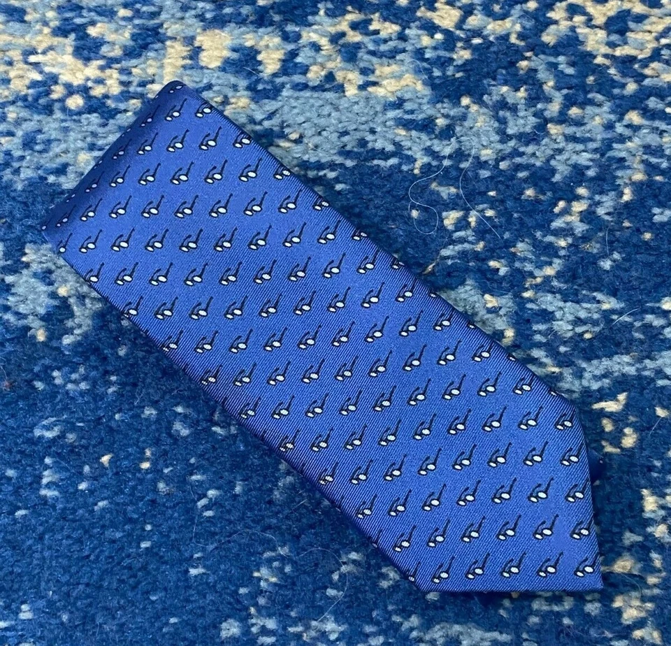 Jack Spade Azul Negro Anteojos Gafas de sol Delgadas Ajustadas Estrechas Seda Corbata EE. UU. Foto 1 de 4