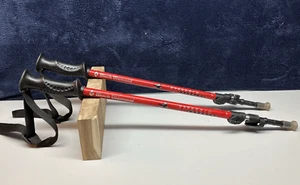Black Diamond Approach Trekking Poles 27"-55.5" Red - Picture 1 of 6