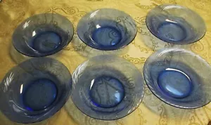 Set Ciotole Vintage Pyrex Festiva Swirl 6 Ciascuna 7 1/2 Larghe - Foto 1 di 4