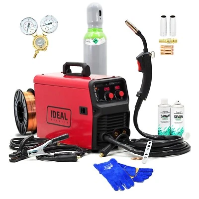 SET Ideal™ MIG/MAG Inverter soldadora 180A soldadora 3 en 1 FLUX MMA 230V