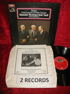 1970 UK NM 2 LP SLS 786/2 STEREO Brahms* : Oistrakh* and Rostropovich* with The - Picture 1 of 1