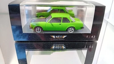Neo Scale Models Opel Ascona B 2.0 S/R Green Mint In Box 1:43 - Photo 1/4