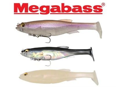 Señuelo de pesca Megabass Magdraft 5" de plástico suave Swimbait - Elige el color MARCA NE Foto 1 de 2