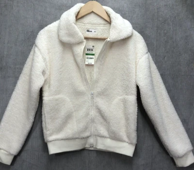 Epic Threads Fleece Fashion Jacket Size Large Ivory - Image 1 of 4