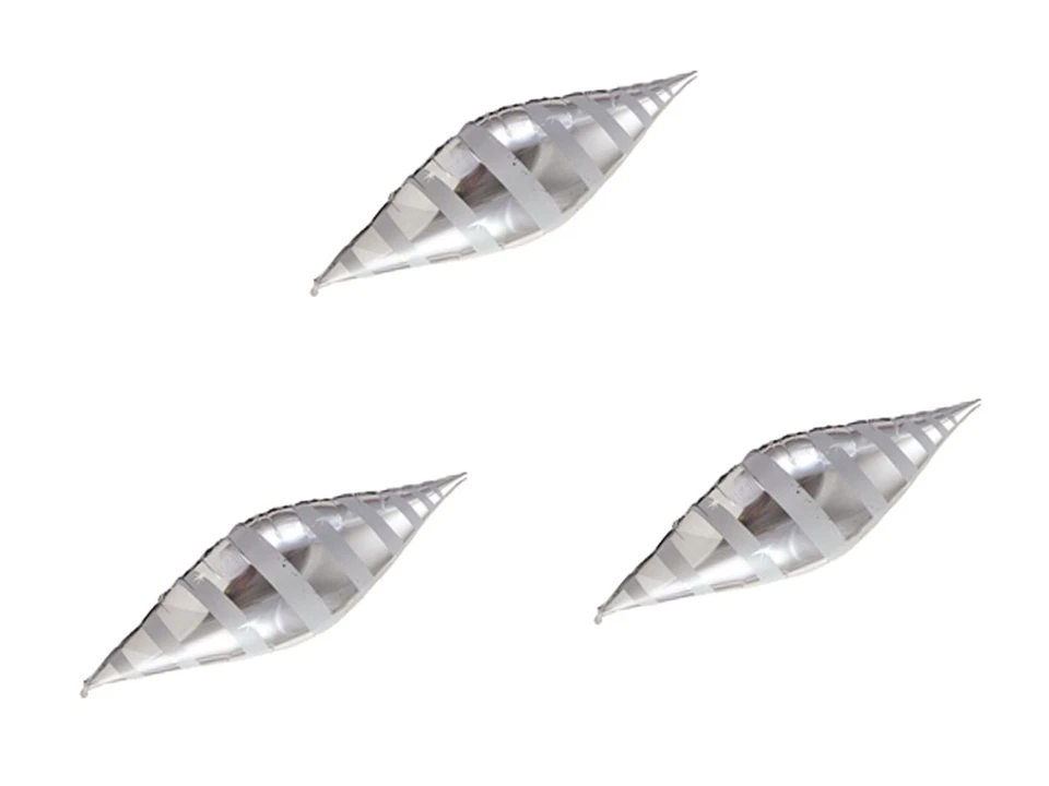 3x Palloncino ad Aria Elio Palloncino Festa di Compleanno Bambino Natale Argento - Immagine 1 di 1