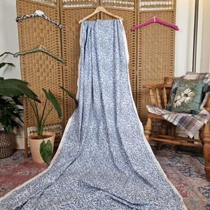 Vintage Sanderson WILLOWBOUGH MINOR William Morris Fabric 300cm Willow Leaf - Picture 1 of 8