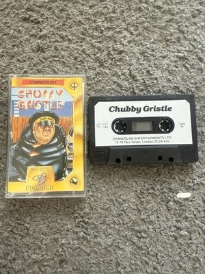 CHUBBY GRISTLE - Bug Byte version - Commodore 64 Game Tested Vgc - Image 1 of 4