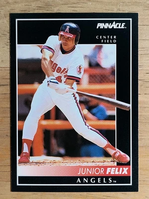 1992 Pinnacle #220 Junior Felix - Image 1 of 2