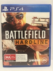 Battlefield Hardline Playstation 4 PS4 Game Sony Free Postage - Picture 1 of 8