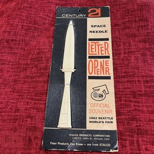 Seattle World’s Fair 1962 abrecartas ¡Nuevo! Todavía en el paquete - Imagen 1 de 7