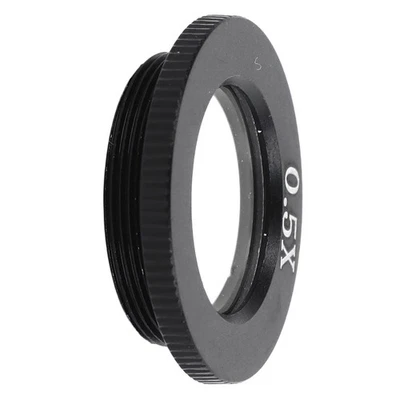 0.5X Optical Objective Lens Monocular Microscope Auxiliary Lens Reduced Mag TU - Image 1 of 4