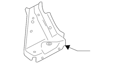 Genuine Nissan 2014-2019 Nissan Versa Note - Front Panel F4133-3ANMA - Image 1 of 2