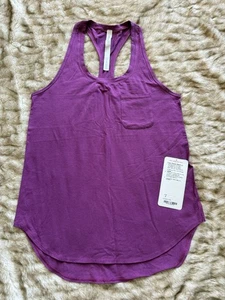 Lululemon Yogi Racerback III Tanktop Größe 6 neu mit Etikett - Bild 1 von 9