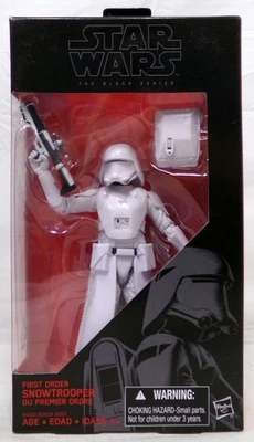 Boneco Hasbro Star Wars Black Series First Order Snowtrooper 6" 2015 novo lacrado - Imagem 1 de 4