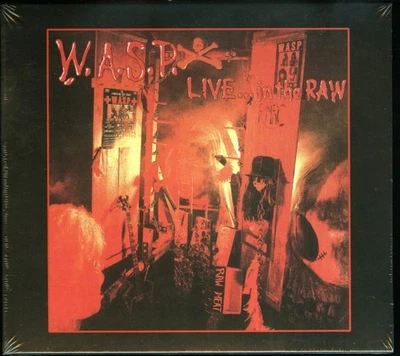 W.A.S.P. Live In The Raw CD new digipack Foto 1 de 2