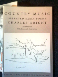 Country Music selected early poems by Charles Wright - Picture 1 of 1