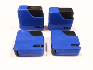 Minix Elm Mini Staplers ES-10M Blue 4 pcs. - Picture 1 of 1