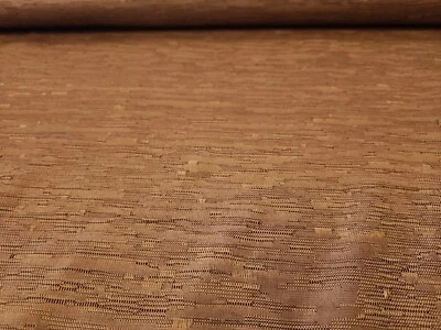 Brown Unevan Weave   Suiting Fabric Special Occasion By the Yard   - Image 1 of 2