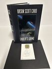 Ender's Game Orson Scott Card TOR 2006 Hardcover Book w/ SIGNED Bookplate