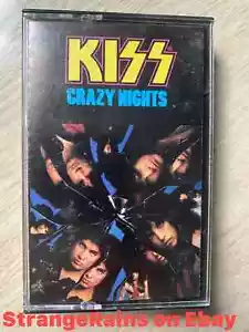 KISS - CRAZY NIGHTS - Cassette Tape - Mercury Records - Picture 1 of 6