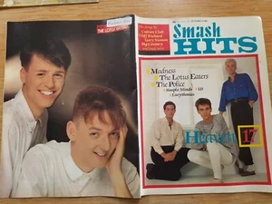 Smash Hits 80's SEPT 1983 Lotus Eaters HEAVEN 17 Simple Minds POLICE Eurythmics - Bild 1 von 7