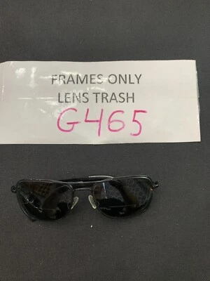 CALVIN KLEIN CK 2097S 001 Vintage Black Aviator Sunglasses Frame 56-17-135 G465 - Image 1 of 4